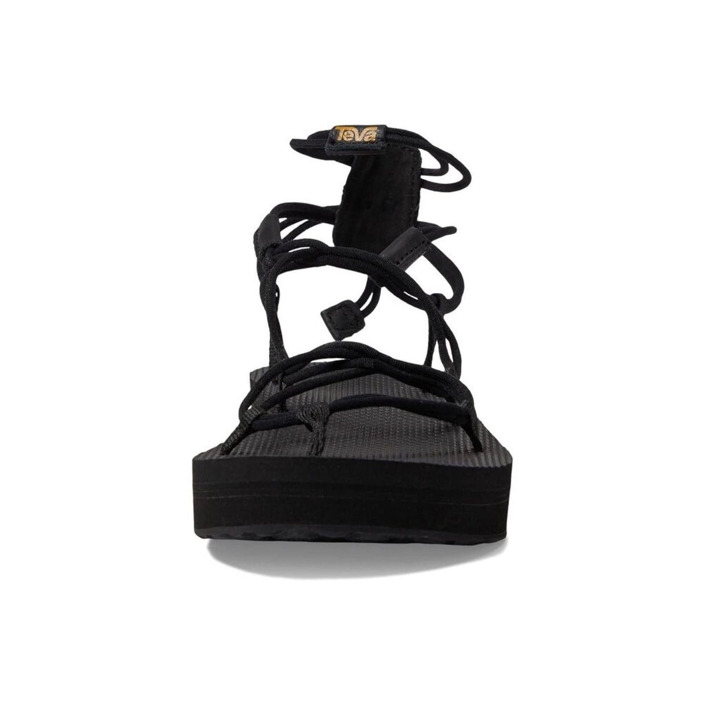 Midform Infinity Black Gladiator Sandals