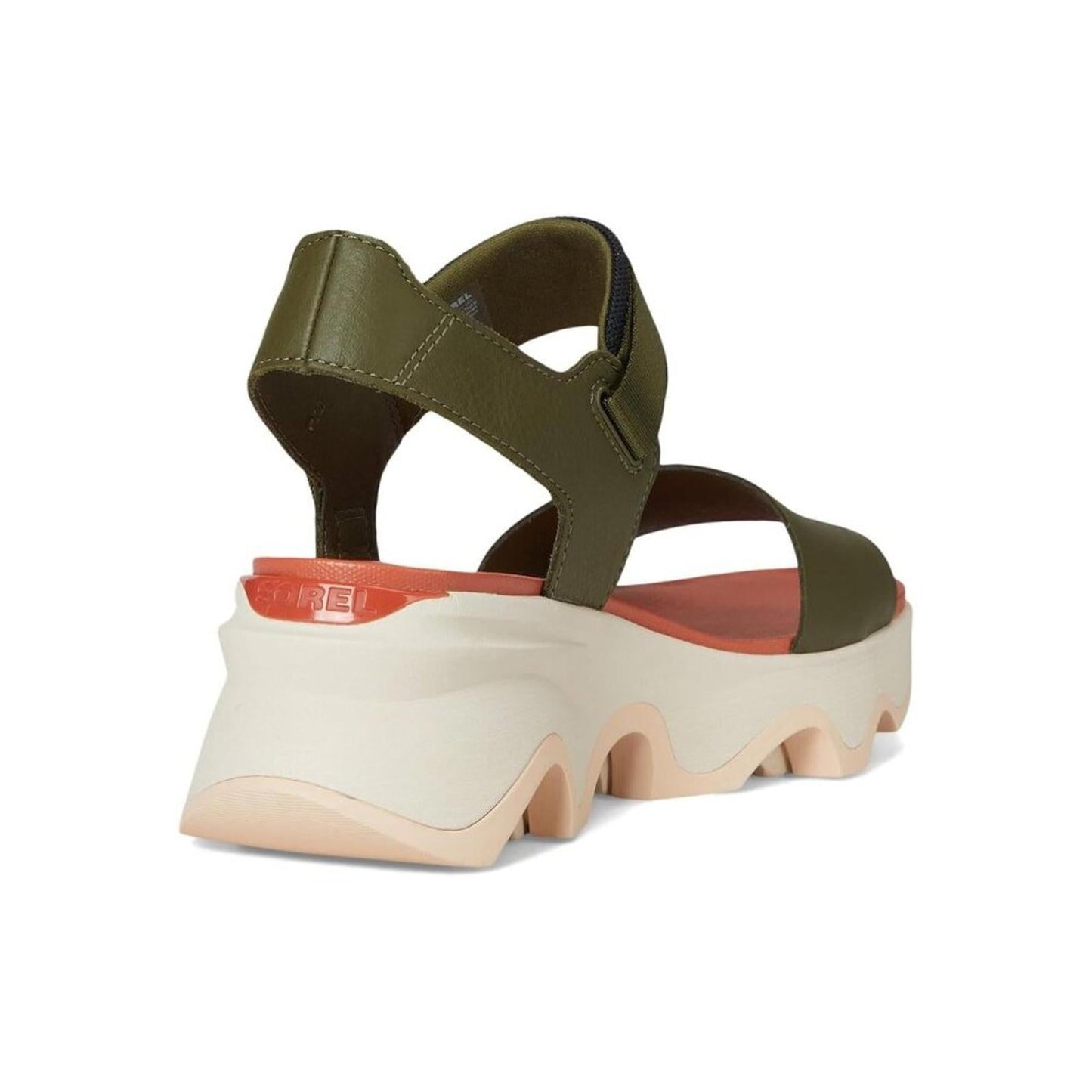 Kinetic Impact Utility Green Pearlescent Y-Strap High Sandals