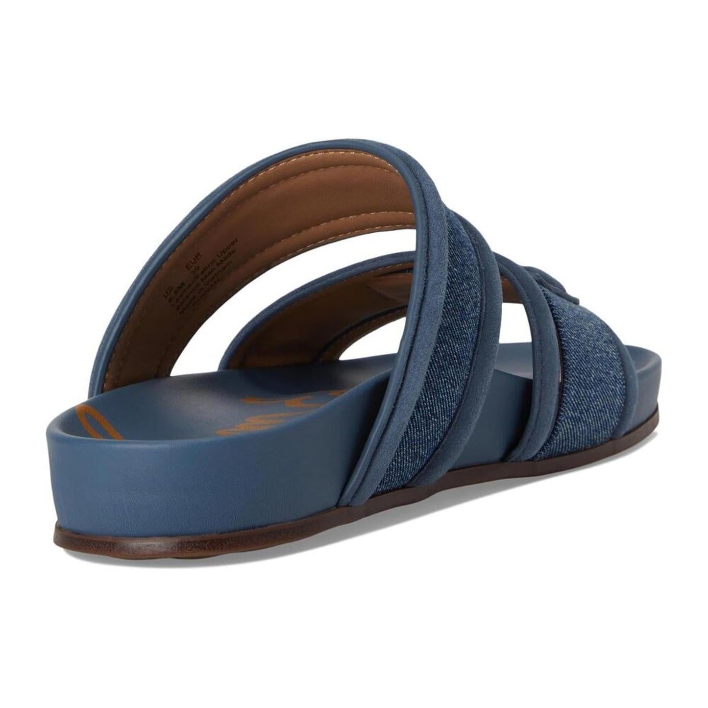Rowan Bluestone Flat Slide Sandals