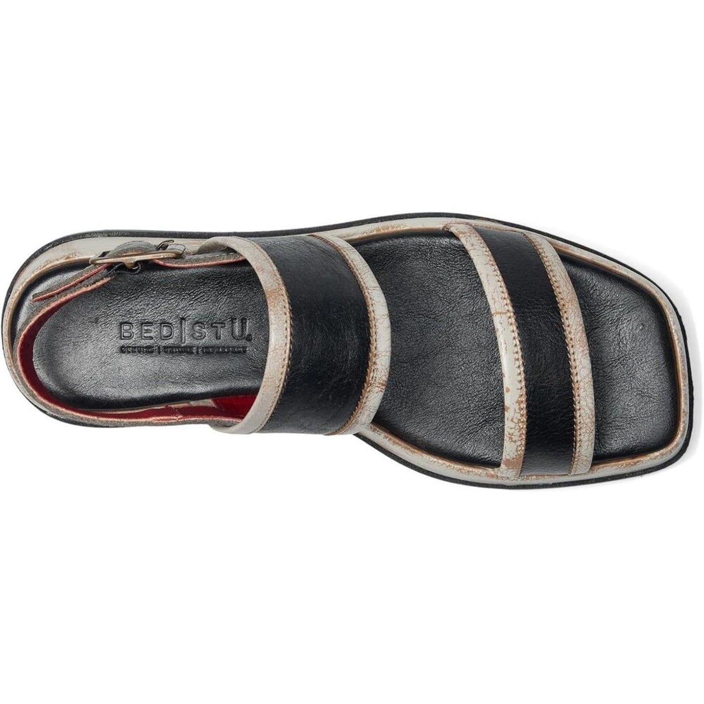 Vice Black Rustic Nectar Lux Leather Sandals