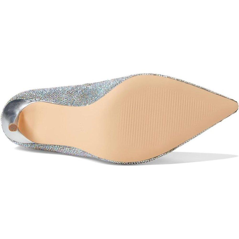 Altisha Silver Rhinestone Heels