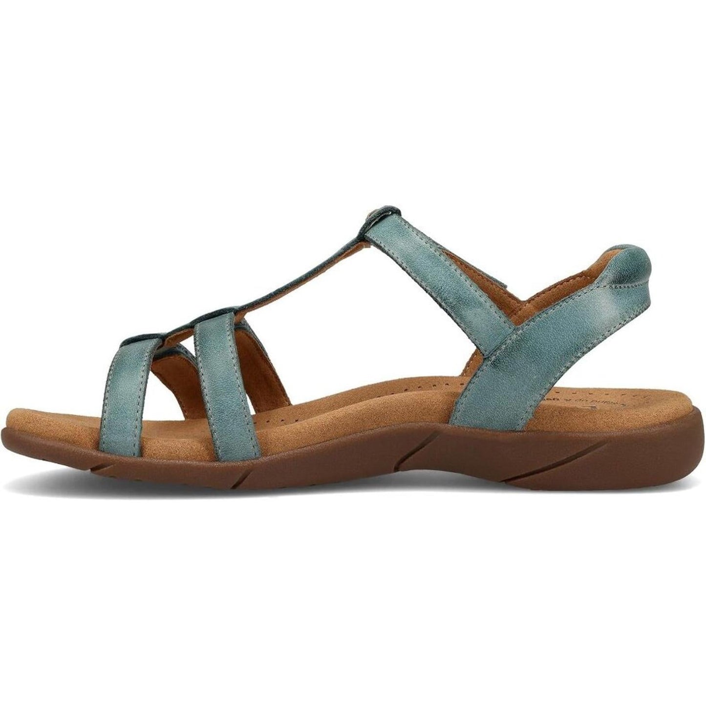Trophy 2 Teal Leather Sandals