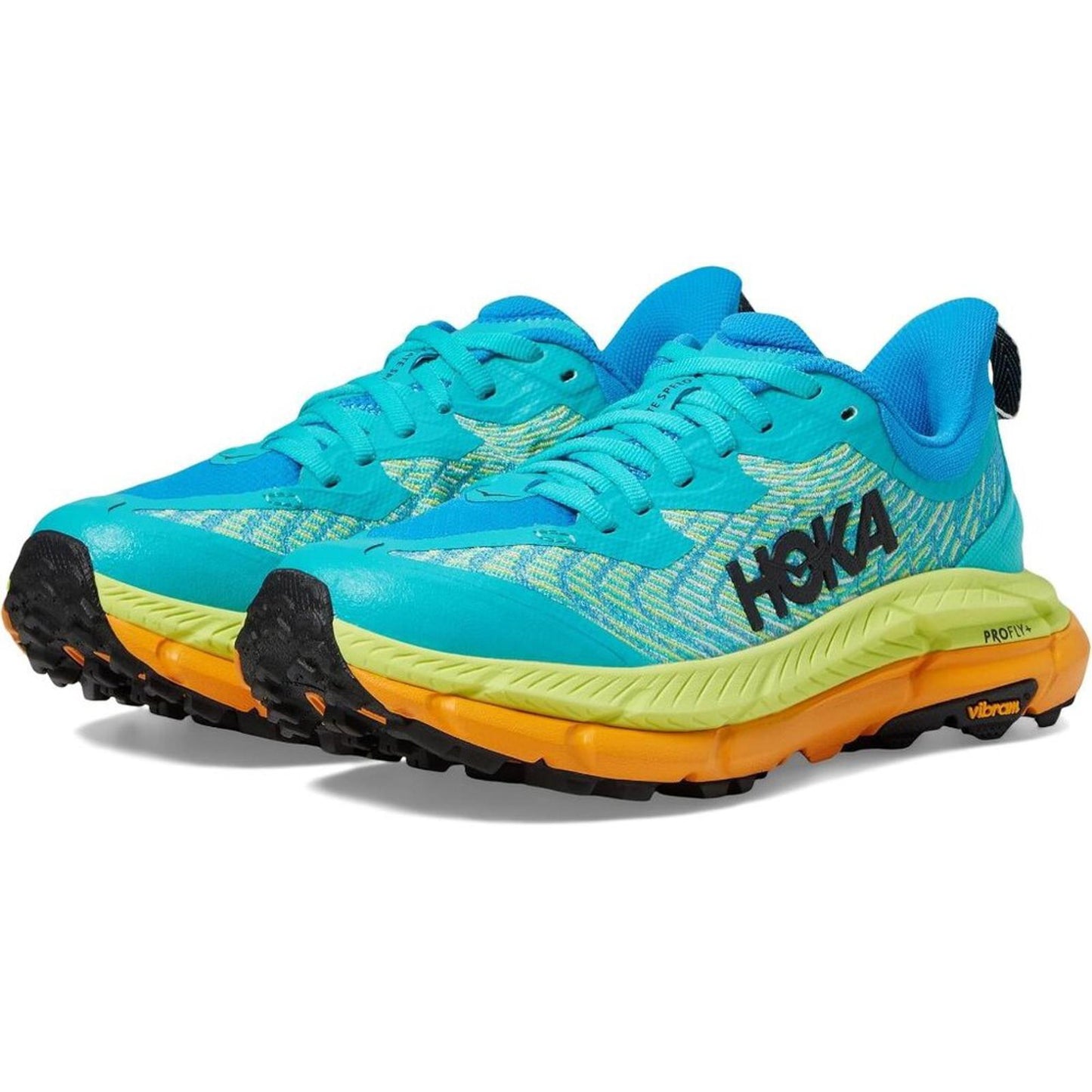 Mafate Speed 4 Cereamic Diva Blue Lace Up Sneakers