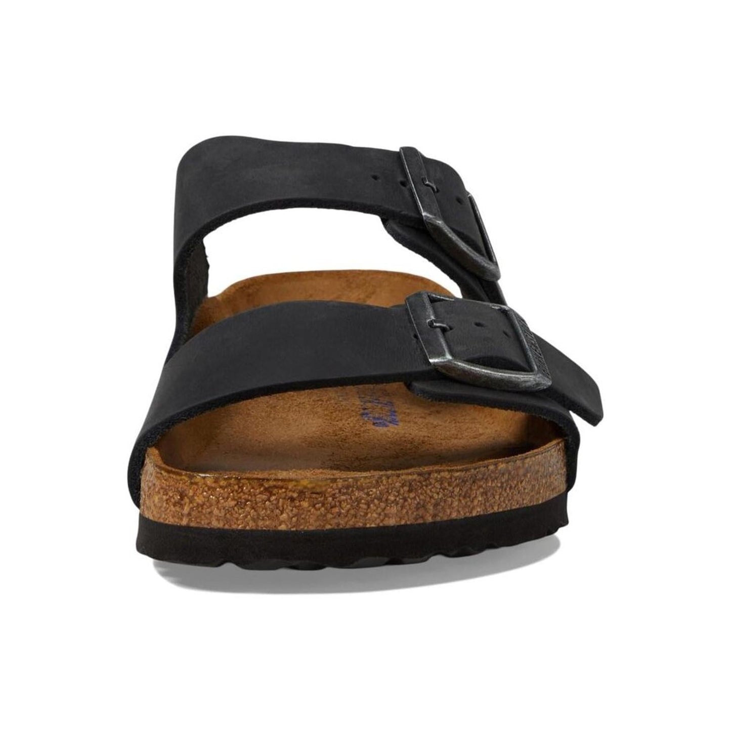 Arizona Black Oiled Leather Sandals