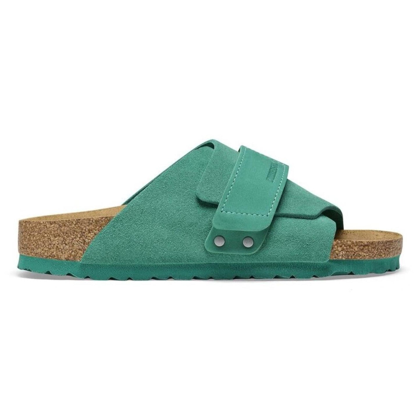 Birkenstock Shoes Kyoto Green Nubuck Suede Leather Sandals