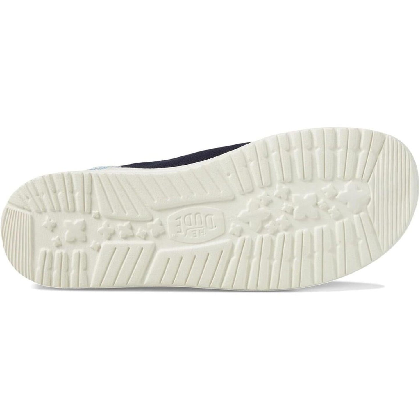 Wendy Funk Blue Jacquard Casual Shoes