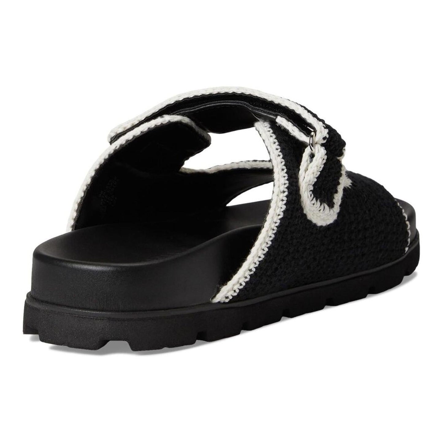 Brinleys Black Multi Slide Sandals