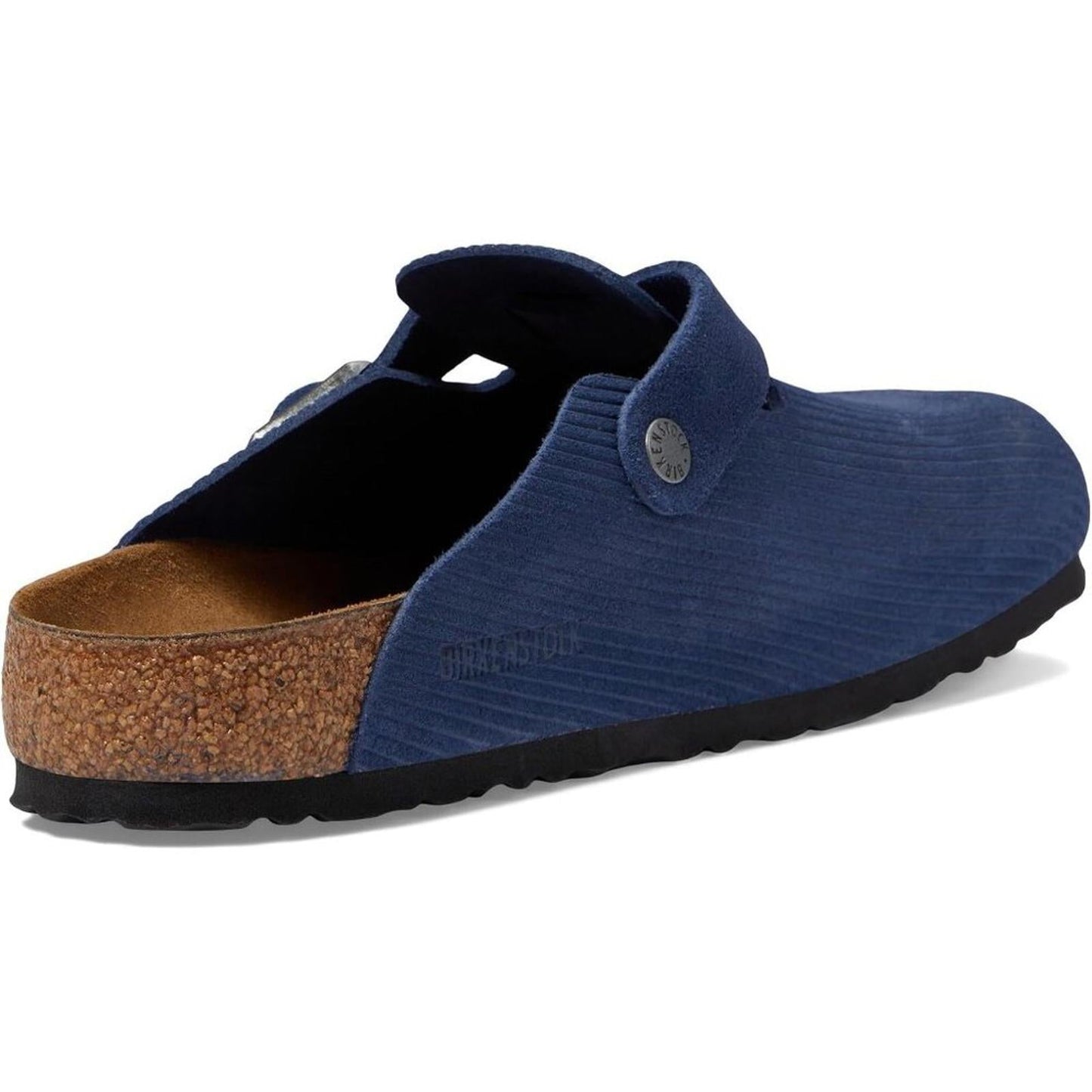 Boston Indigo Corduory Suede Clogs