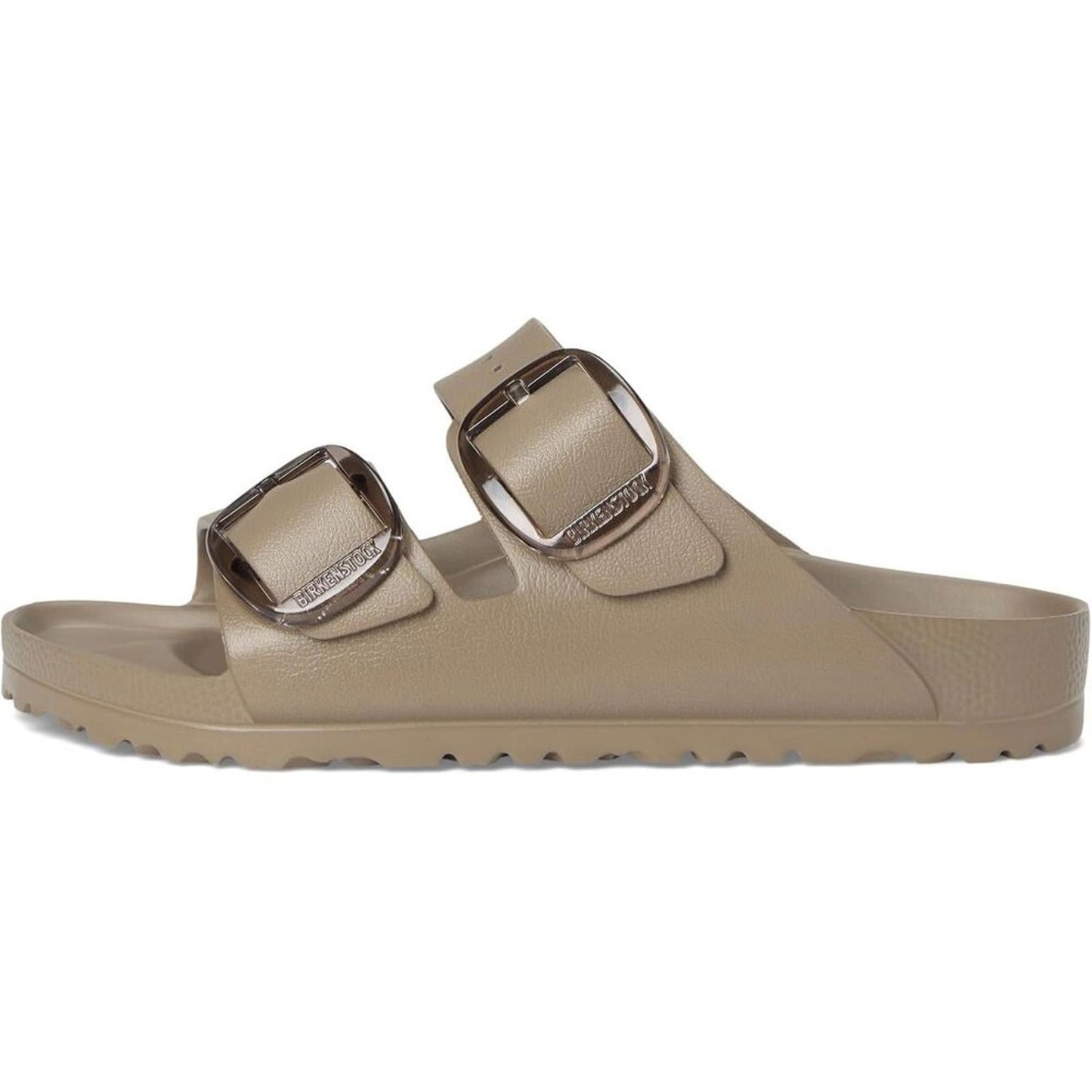 Arizona Big Buckle Gray Taupe Eva Sandals