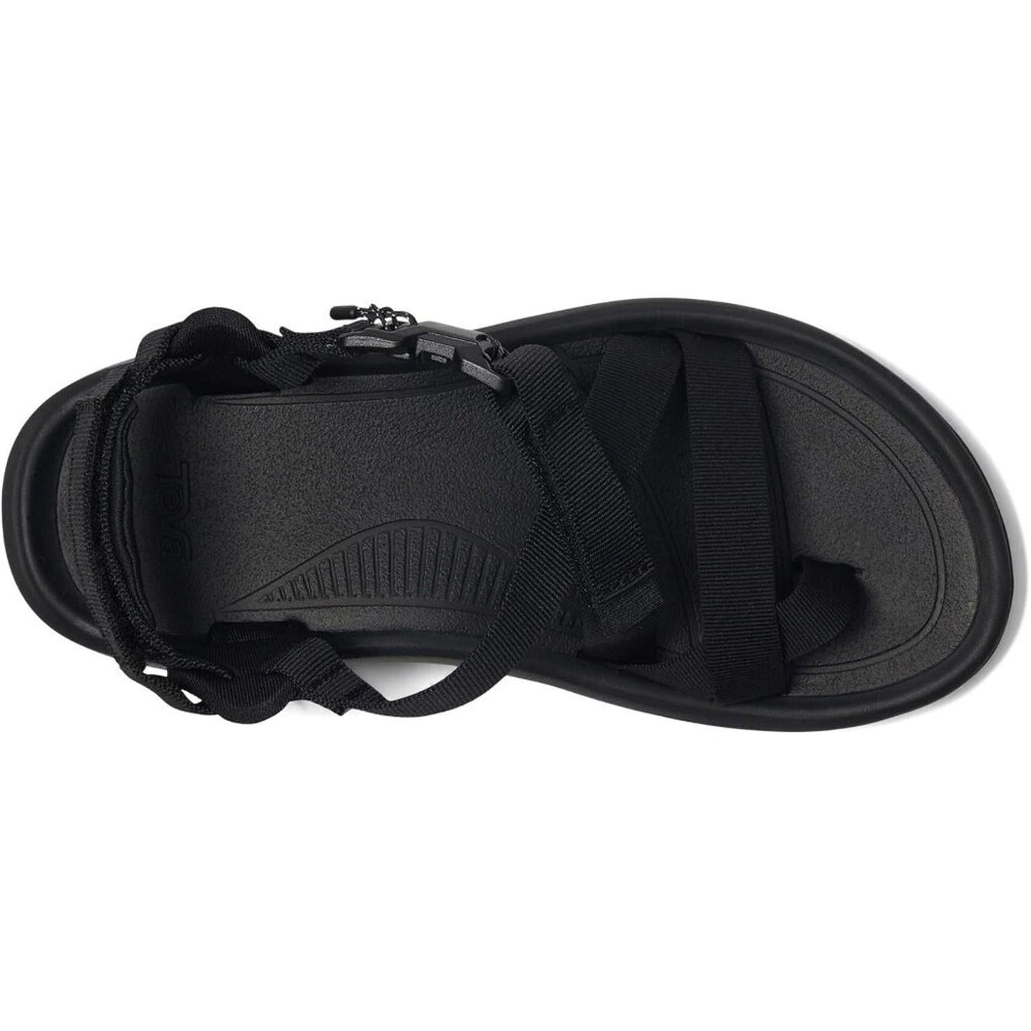Hurricane Black Terra Dactyl Strap Sandals