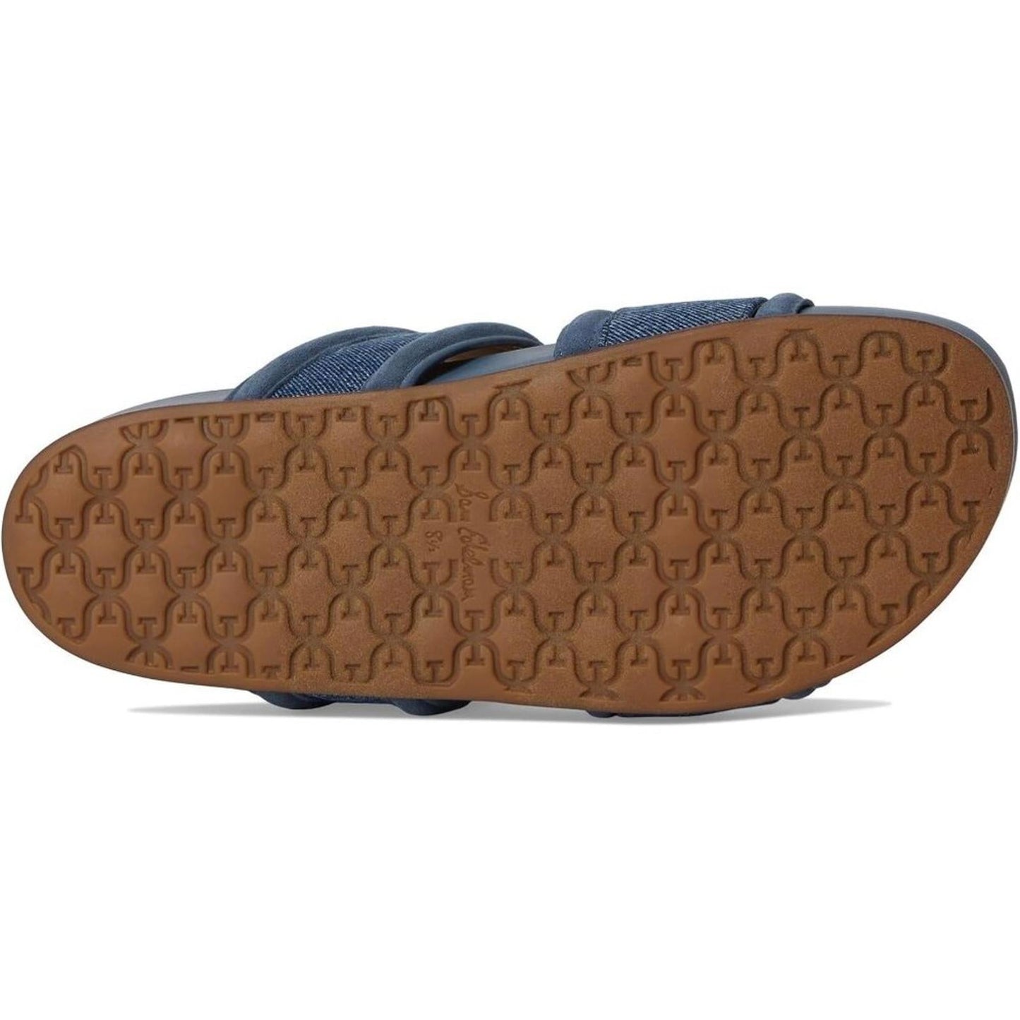 Rowan Bluestone Flat Slide Sandals