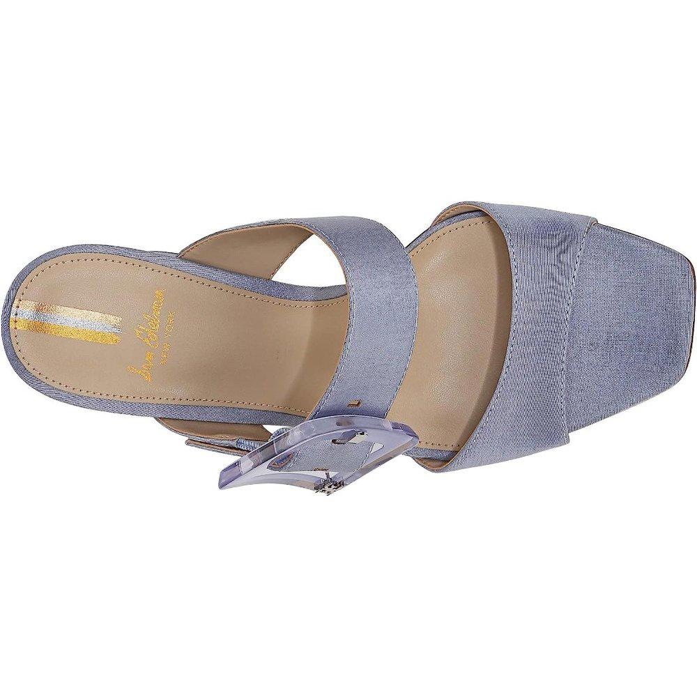 Dalton Oslo Blue Buckle Heeled Sandals