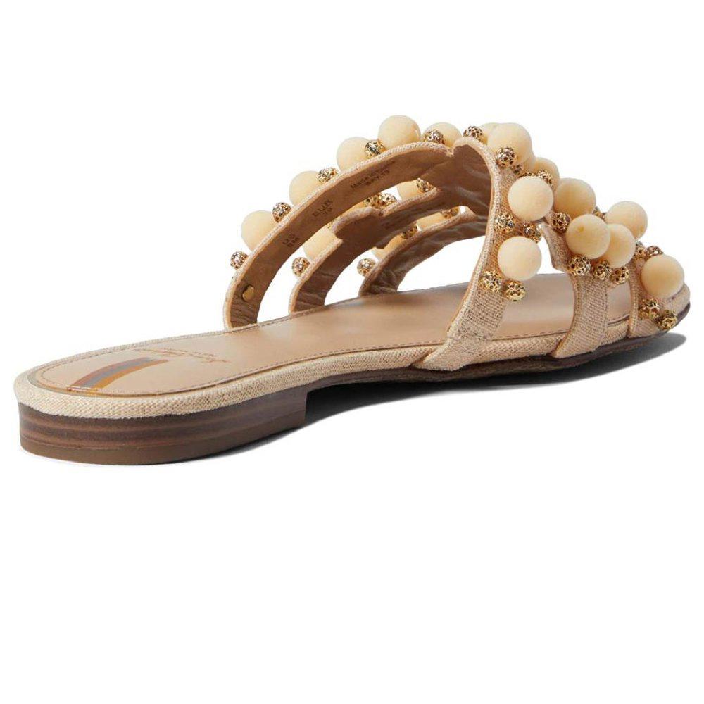 Bay Embellished Flat Sandals