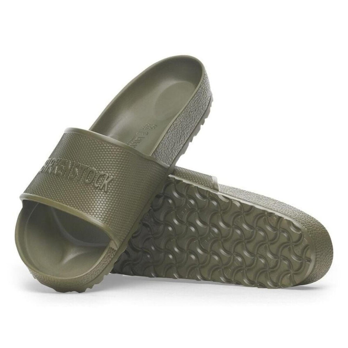 Barbados Eva Khaki Slide Sandals