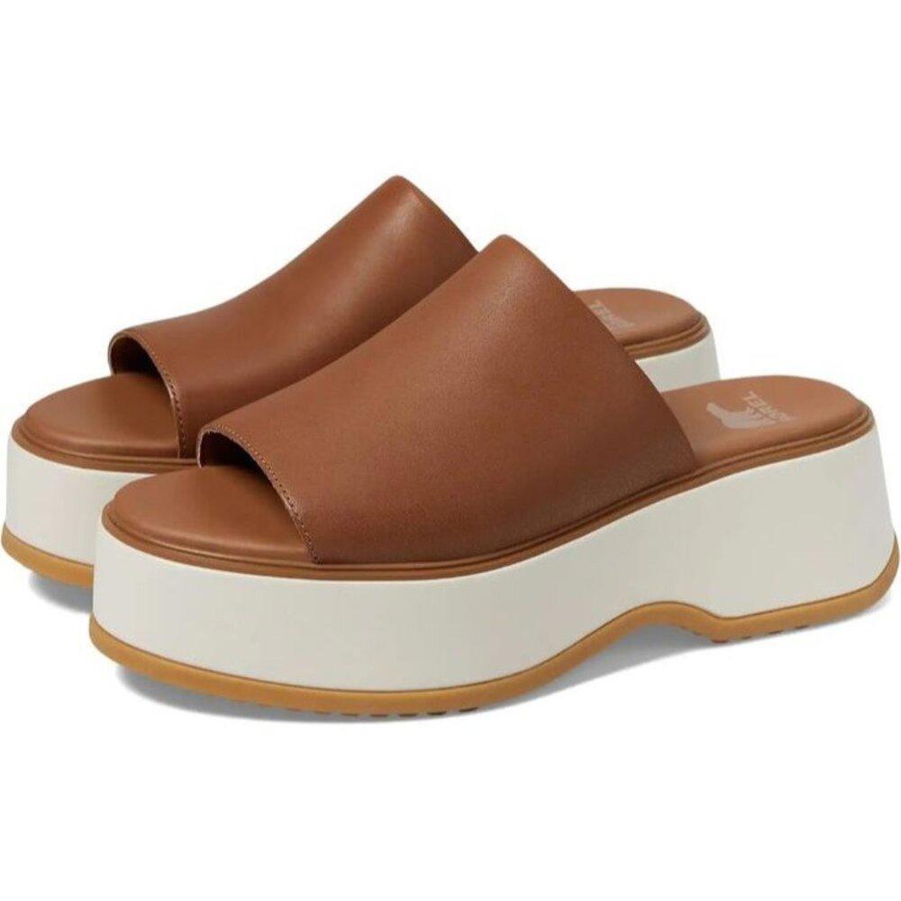 Dayspring Tan Chunky Slide Sandals