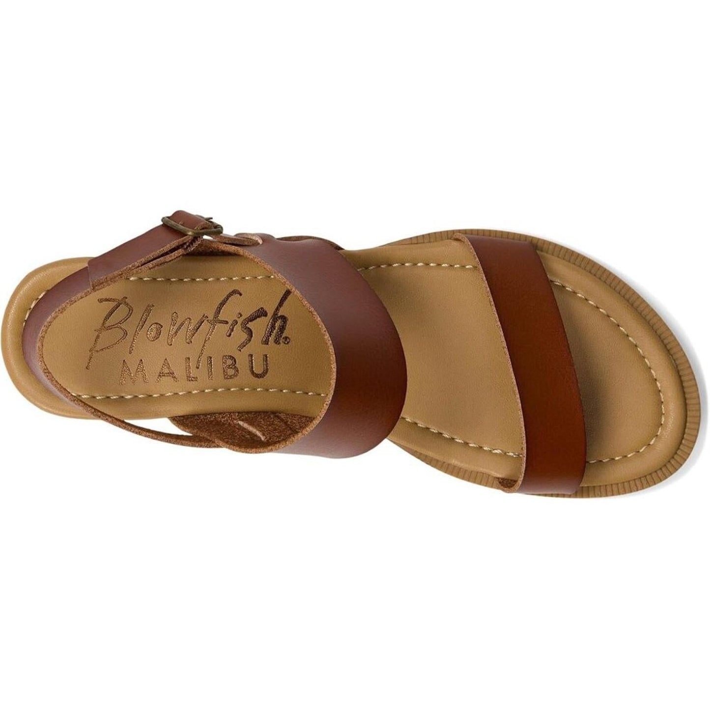 Arcadia Scotch Heel Strap Sandals