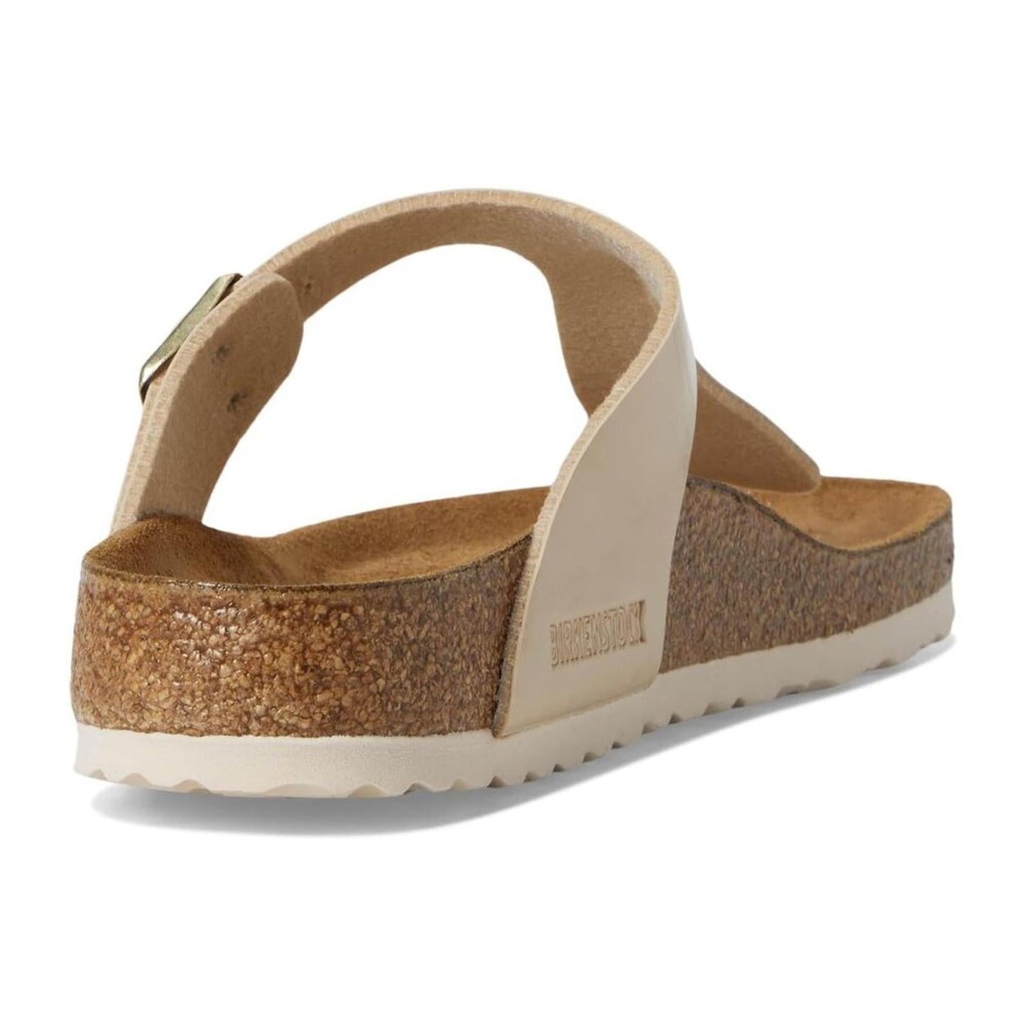 Gizeh Sand Patent Leather Sandals