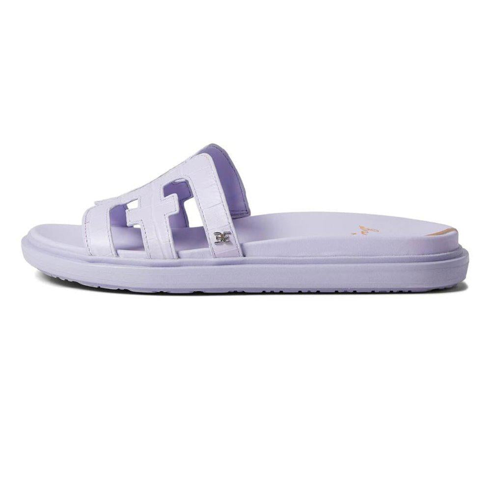 Valeri Lilac Slide Sandals
