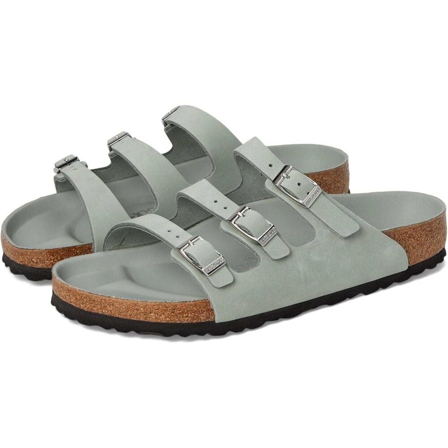 Florida Hex Pure Sage Nubuck Sandals