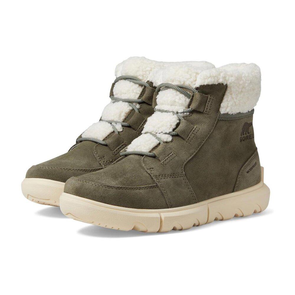 Explorer Next Stone Green Waterproof Ankle Boots