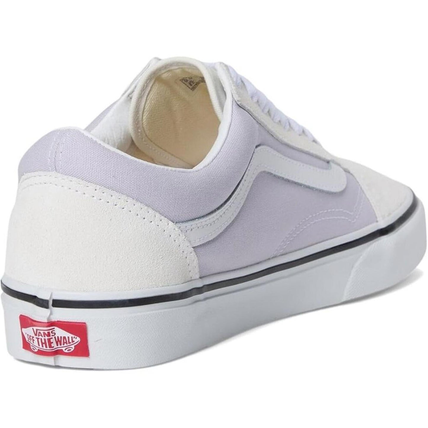 Old Skool 2 Tone Lilac Mist Lace Up Sneakers