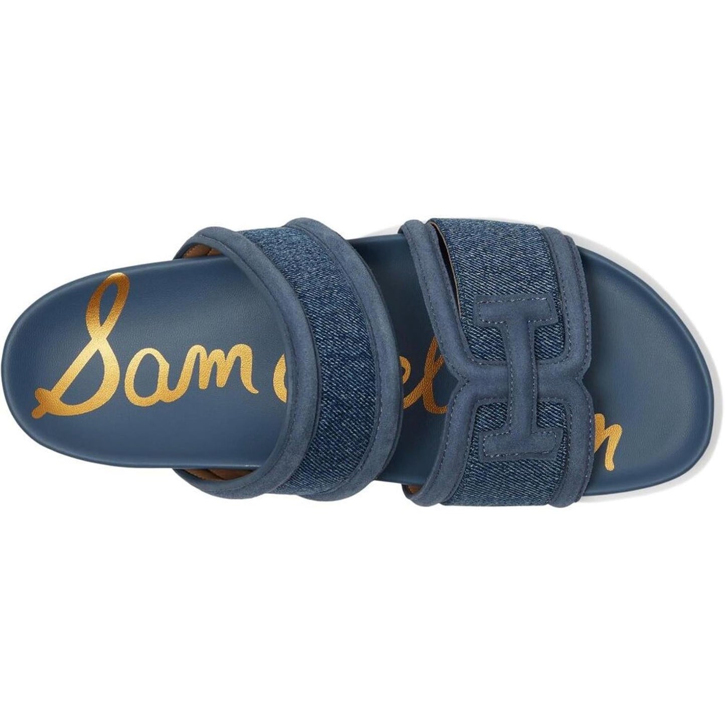 Rowan Bluestone Flat Slide Sandals