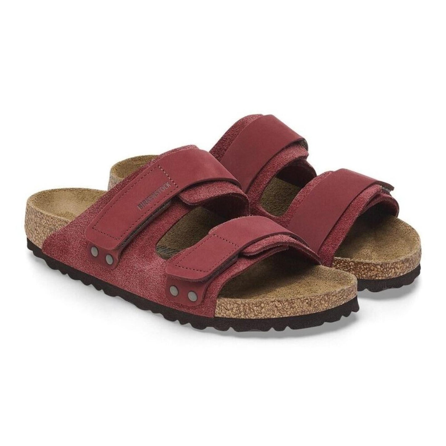 Uji Zinfandel Nubuck Suede Leather Sandals
