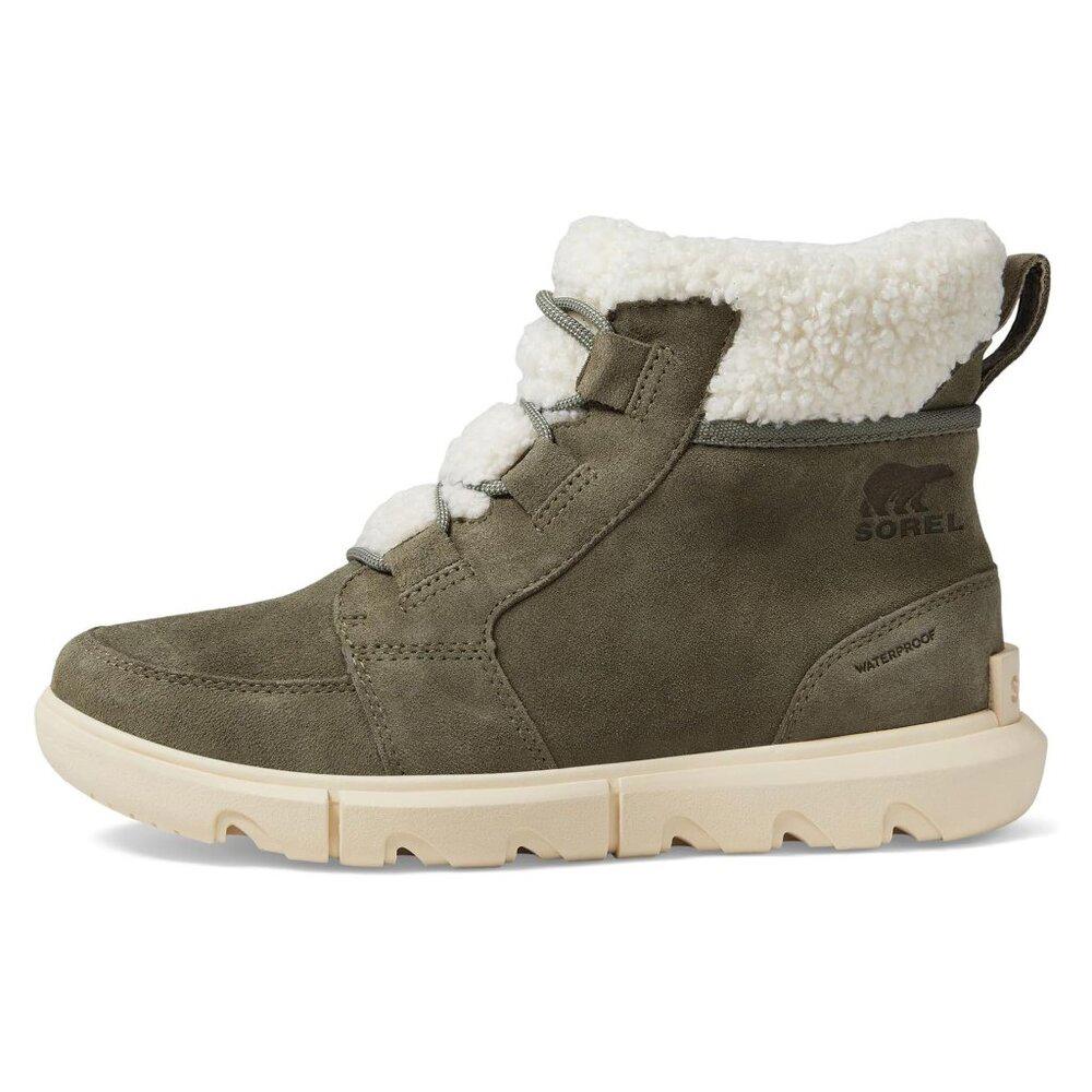 Explorer Next Stone Green Waterproof Ankle Boots