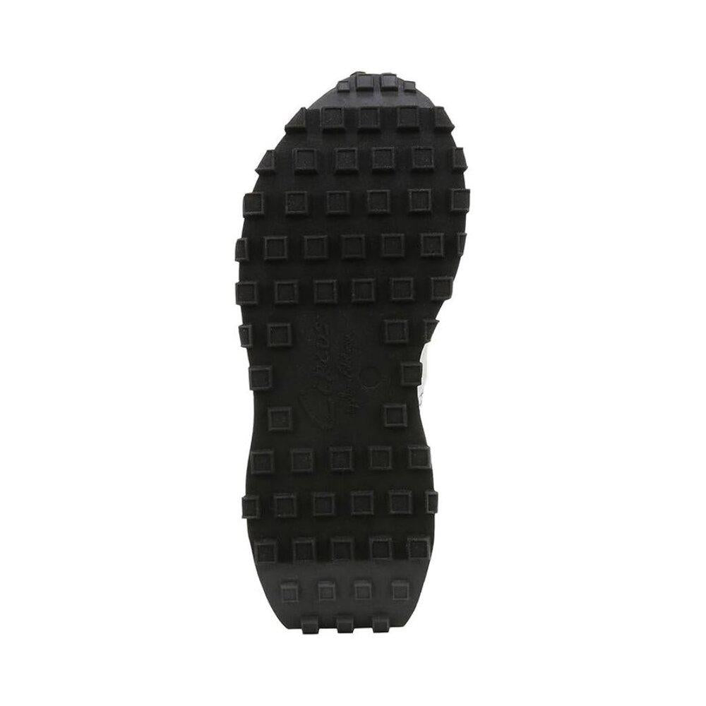 Devyn Black White Lace Up Sneakers