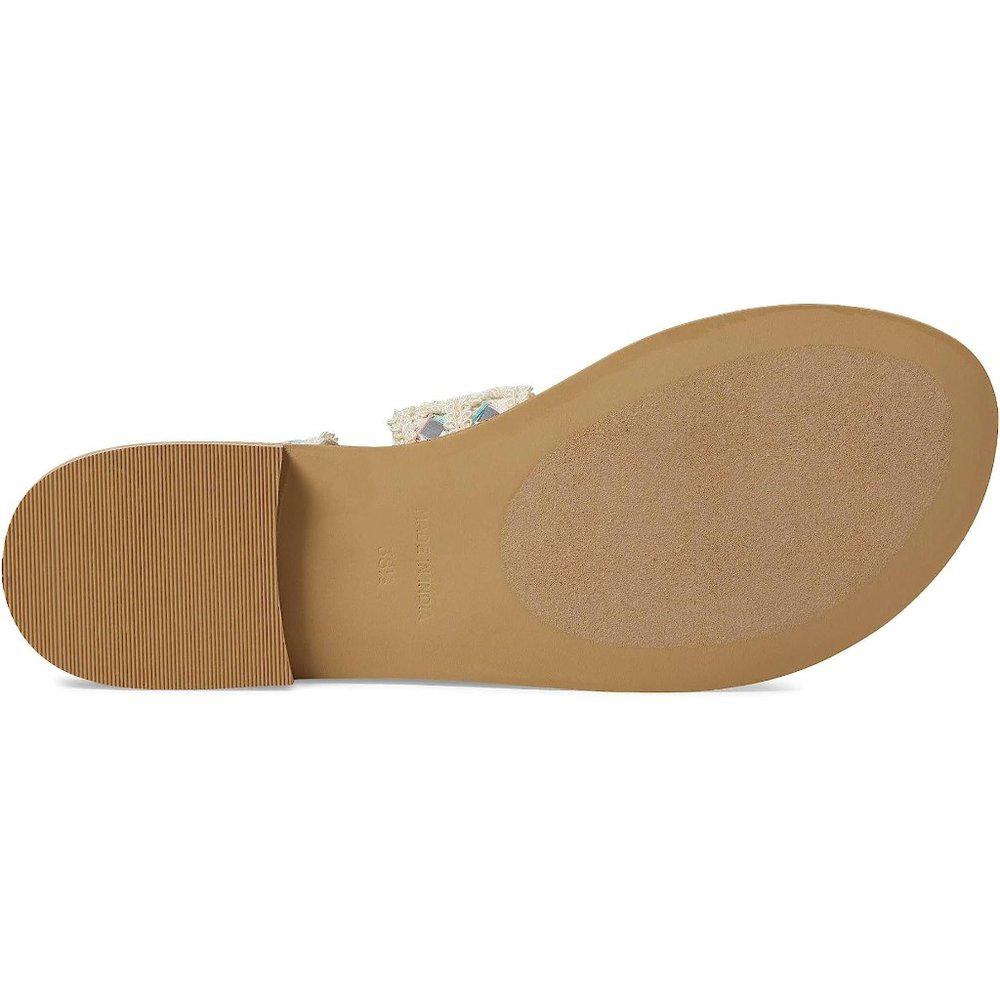 Free People Sandals Mantra Natural Leather Lace Up Flats