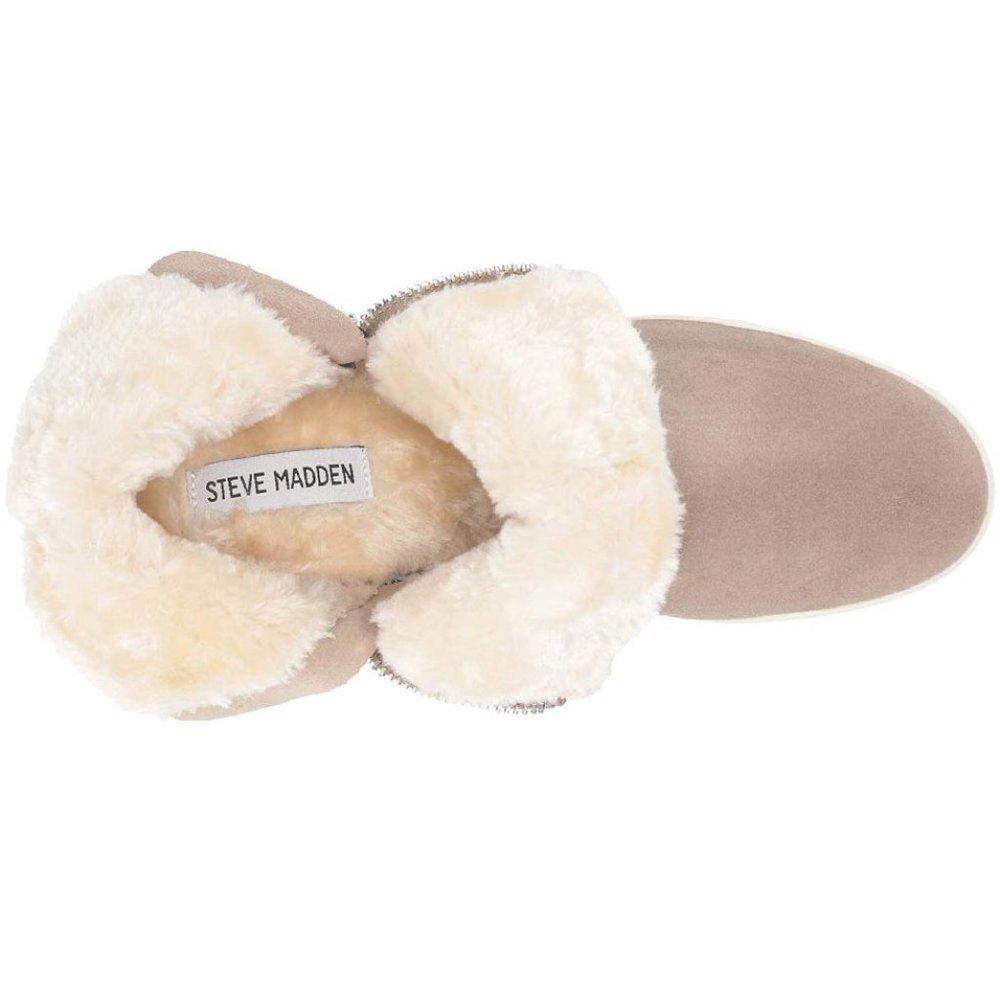 Wanda Taupe Suede Wedge Sneakers