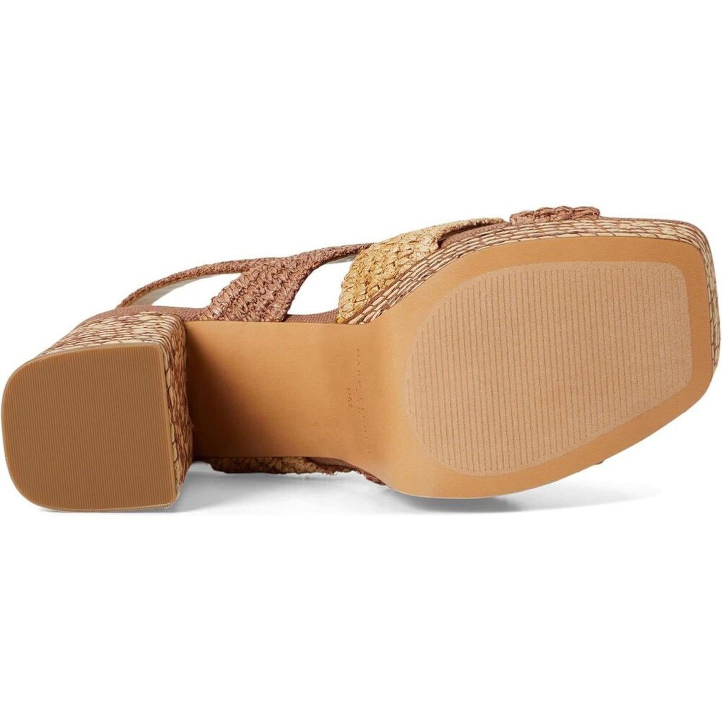Caddy Dark Natural Multi Heeled Sandals