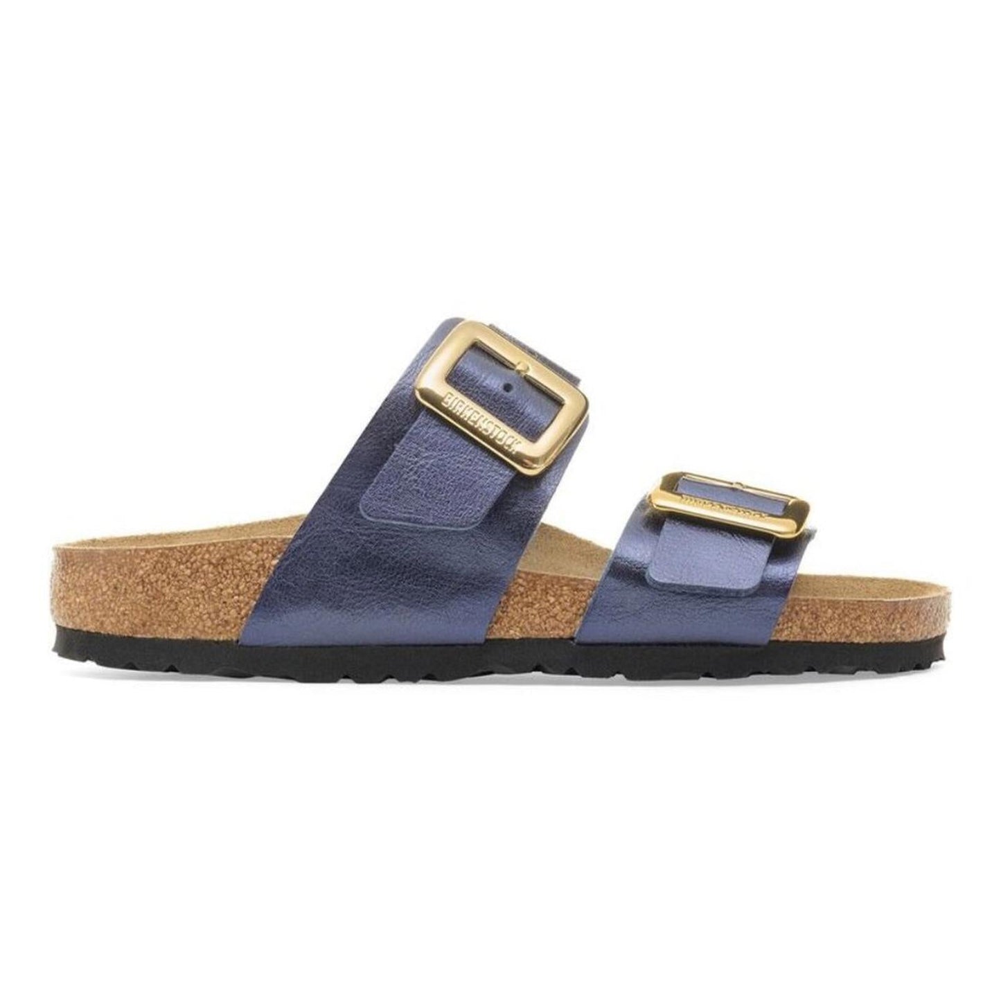 Sydney Luxe Graceful Midnight Blue Birko Flor Sandals