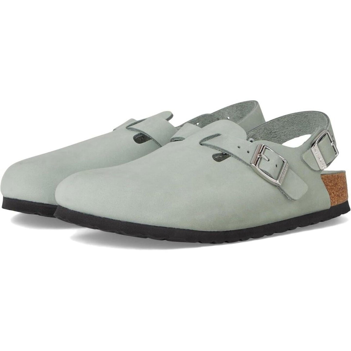 Tokio Pure Sage Nubuck Clogs