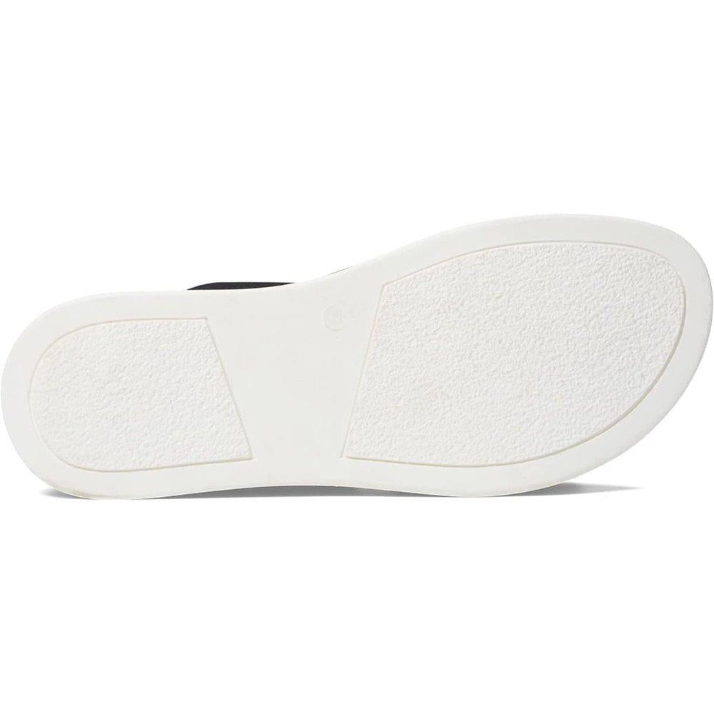Azzurra Black Flat Sandals