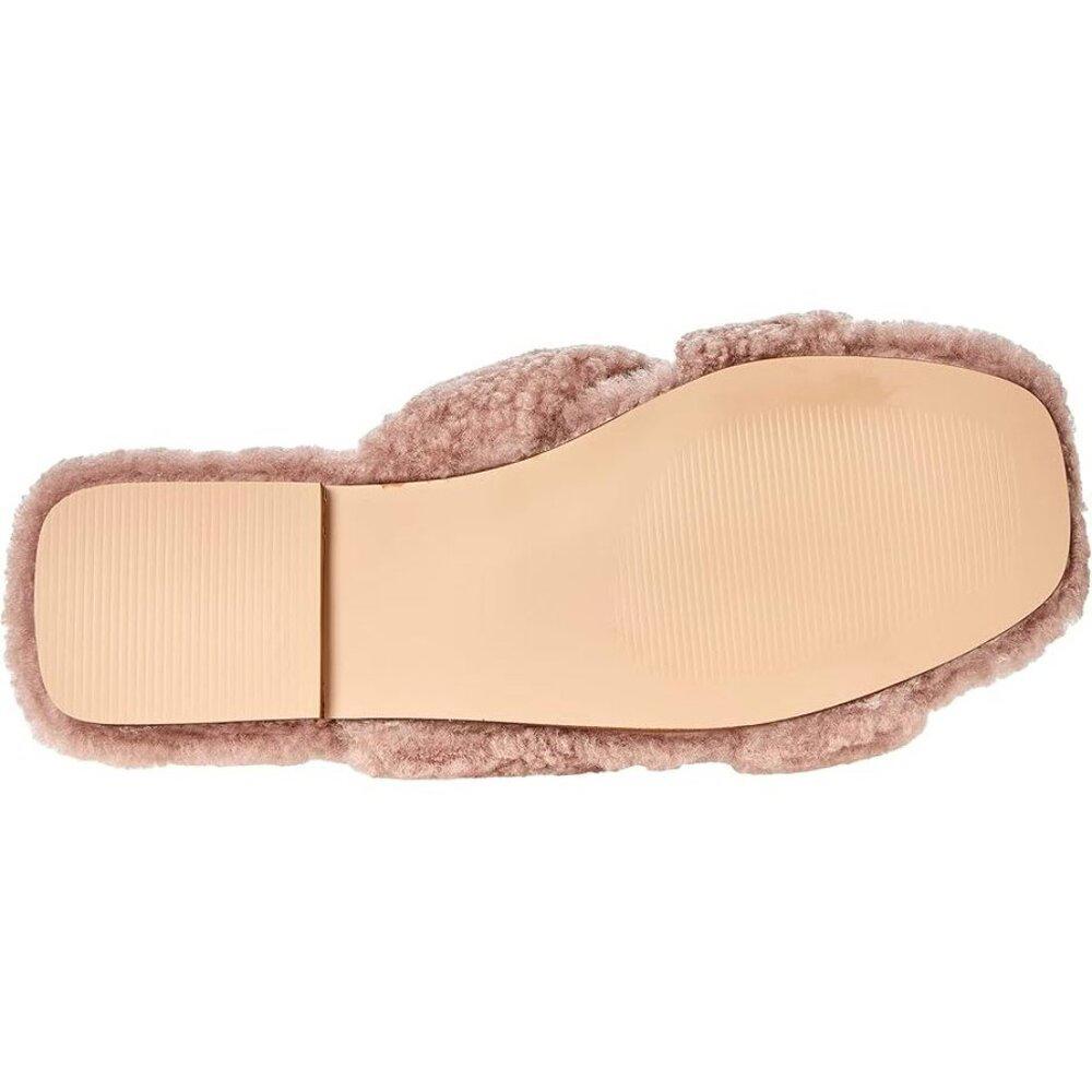 Recovery Blush Sherpa Slides