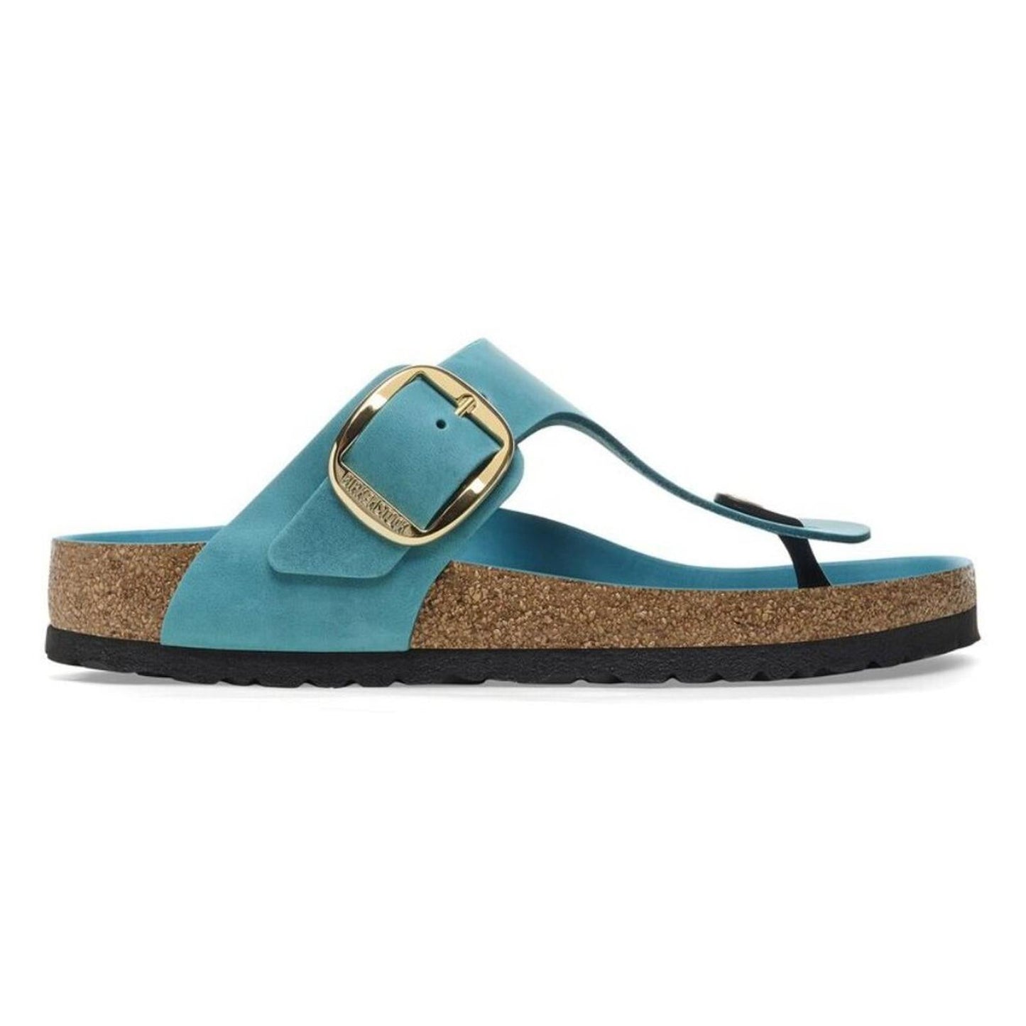 Gizeh Big Buckle Bicay Bay Oiled Leather Sandals