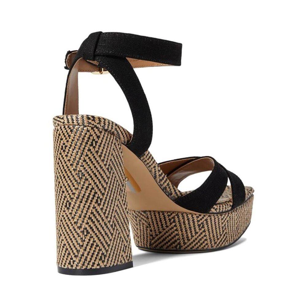 Nolita Black Heeled Sandals