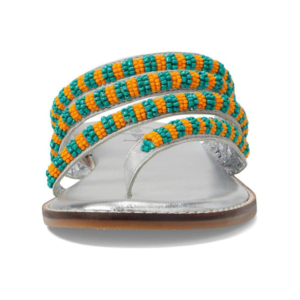 Free People Beatrice Platano Combo Beaded Flats