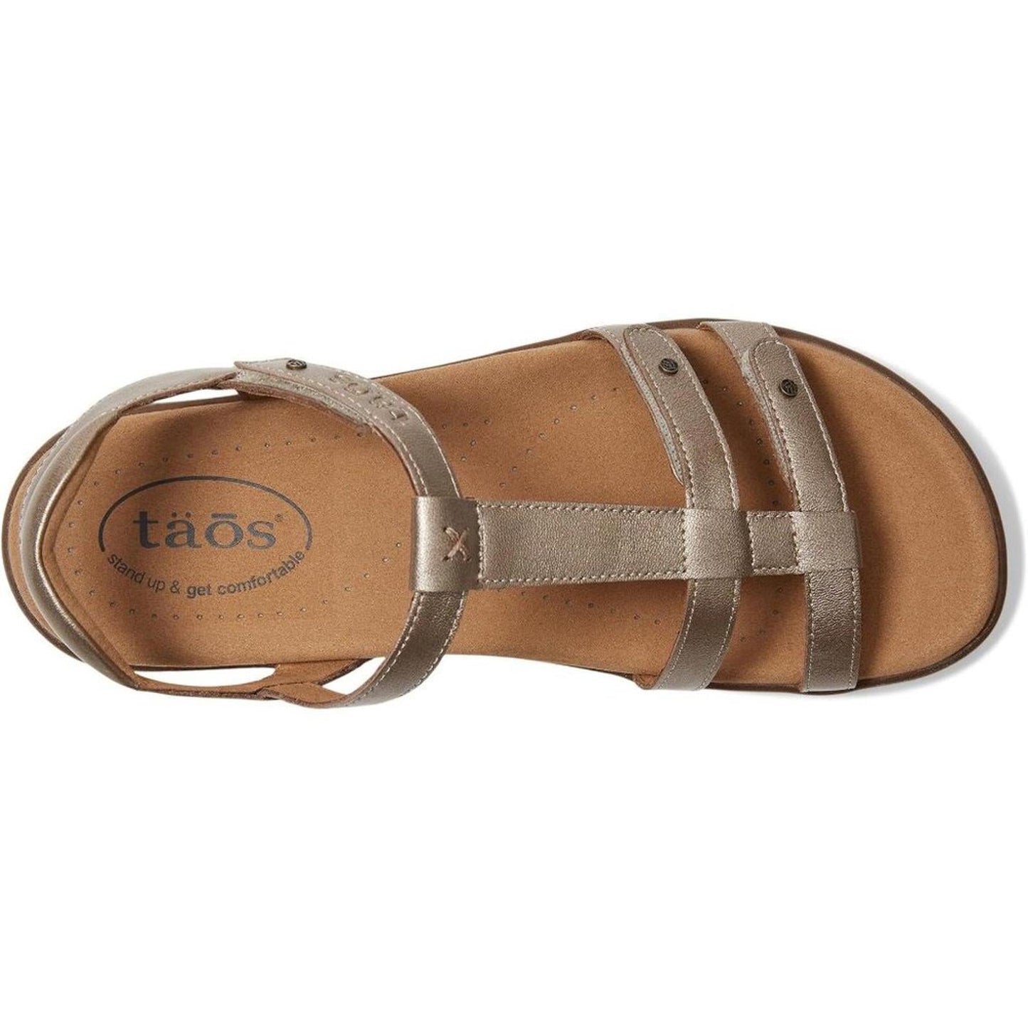 Trophy 2 Champagne Leather Sandals