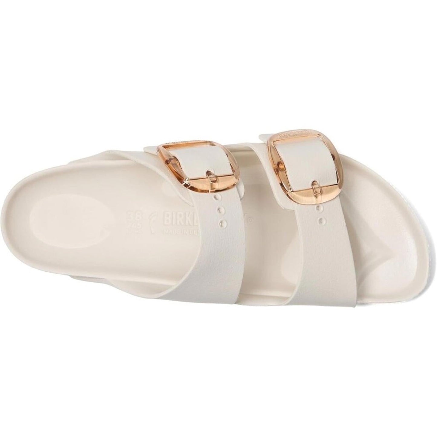 Arizona Big Buckle Eggshell Eva Sandals