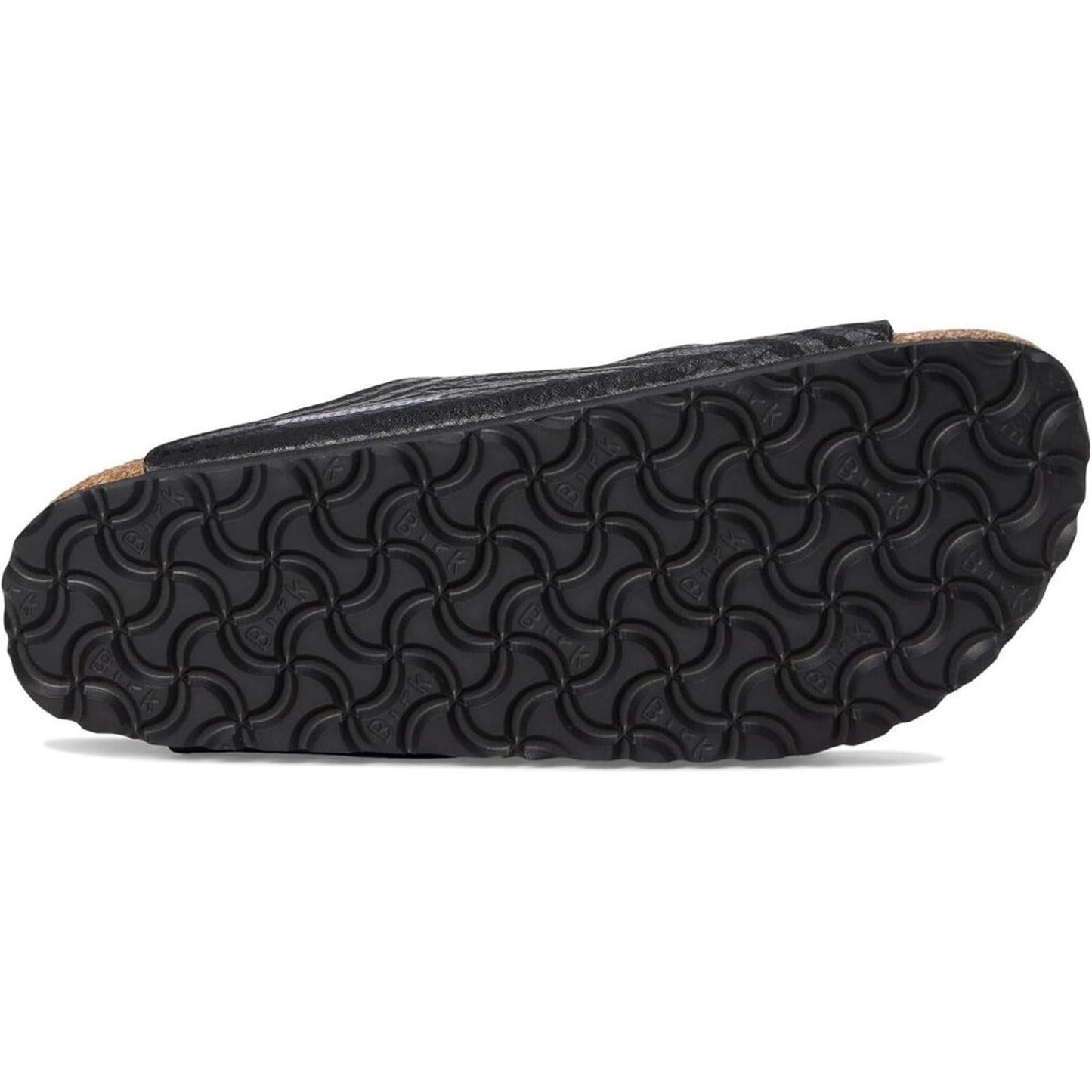 Arizona Black Silky Zebra Birko Flor Sandals