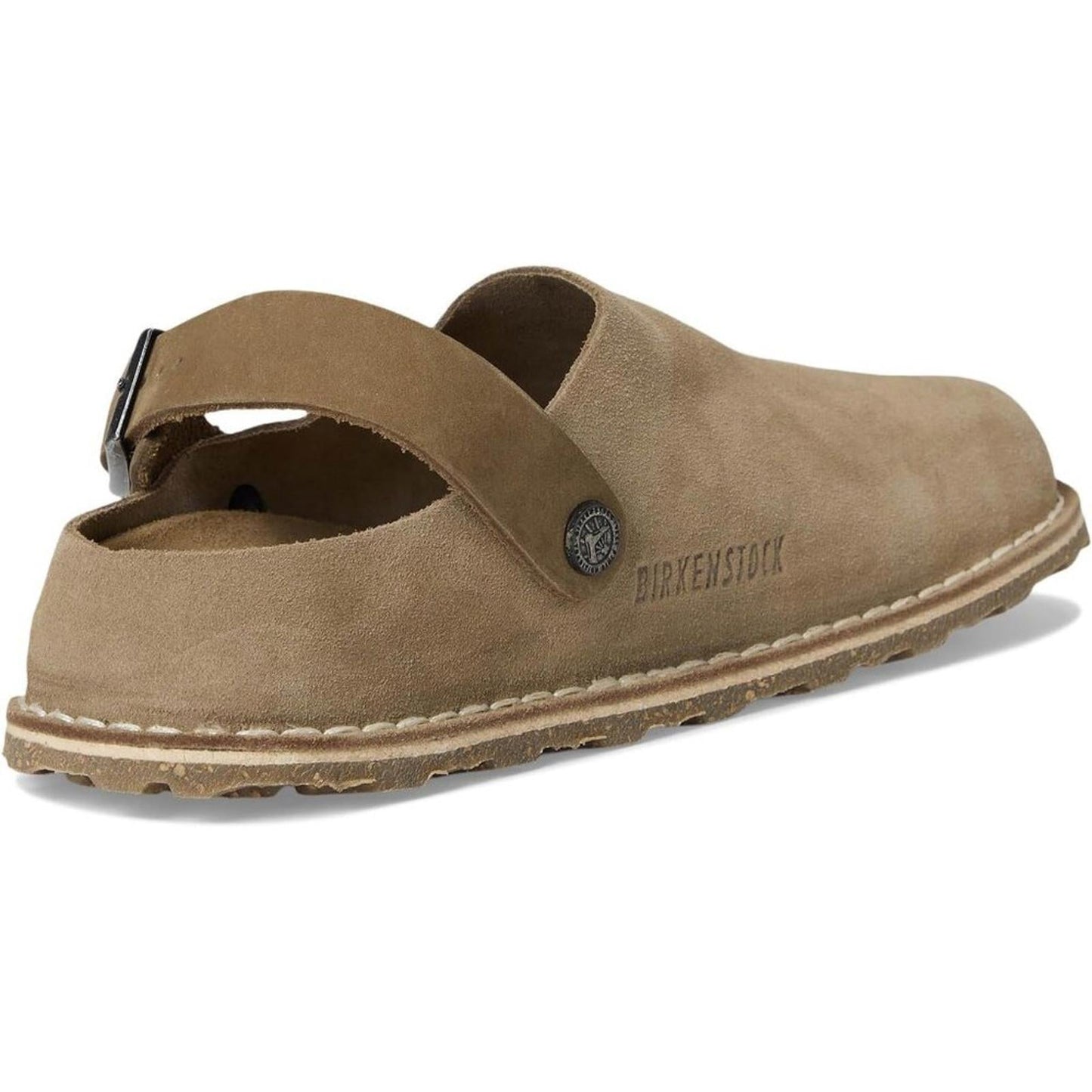 Lutry 365 Grey Taupe Suede Clogs