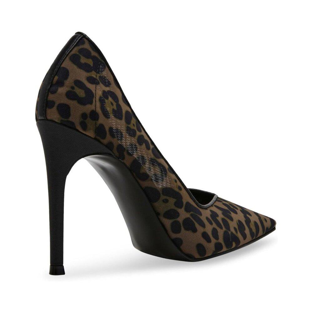 Raz Leopard Mesh Heeled Pumps