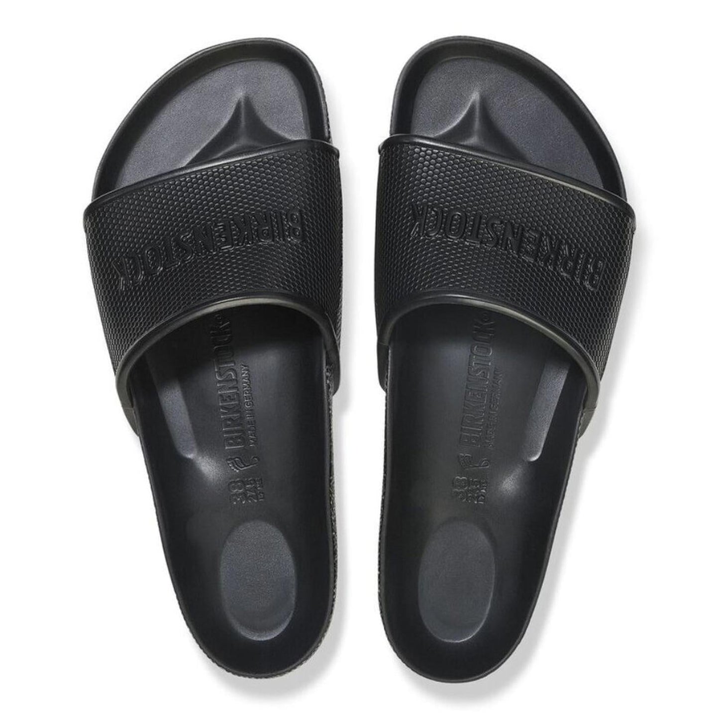 Barbados Eva Black Slide Sandals