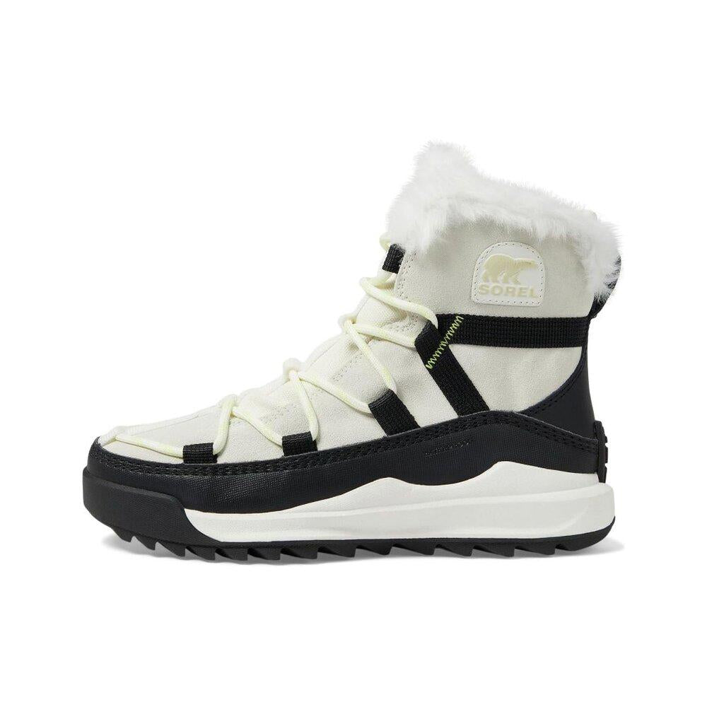 ONA RMX Glacy White Leather Lace Up Waterproof Boots