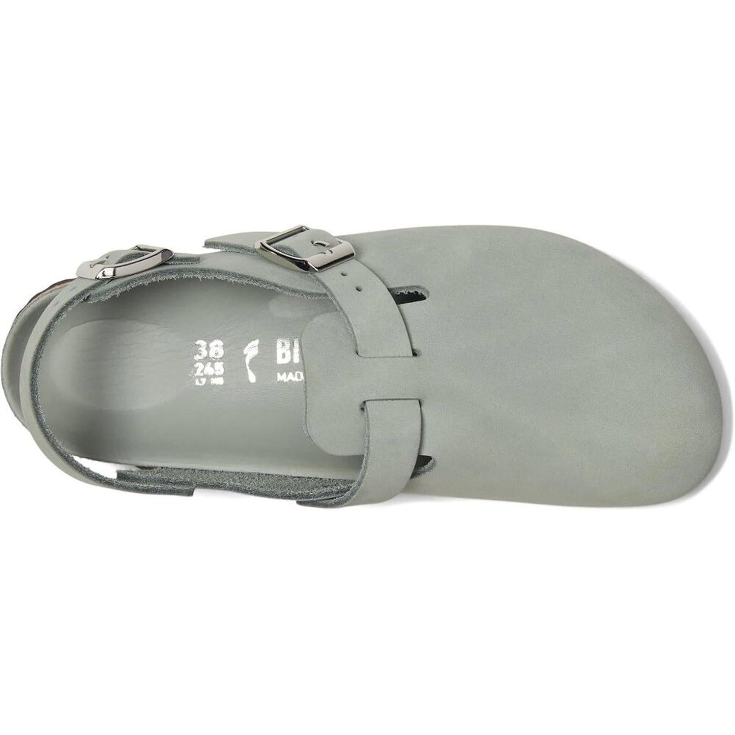 Tokio Pure Sage Nubuck Clogs