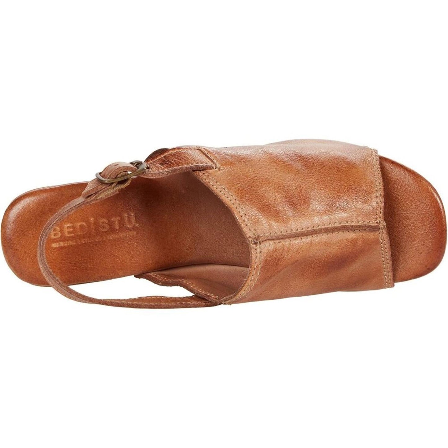 Marie Tan Dip-Dye Leather Heeled Sandals