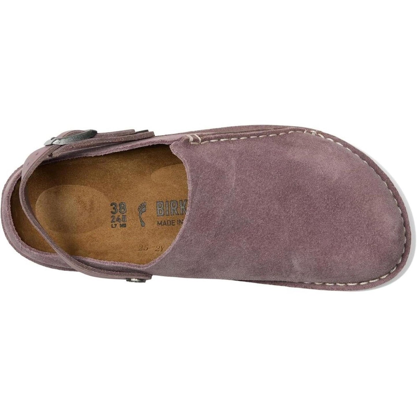 Lutry 365 Faded Purple Suede Clogs
