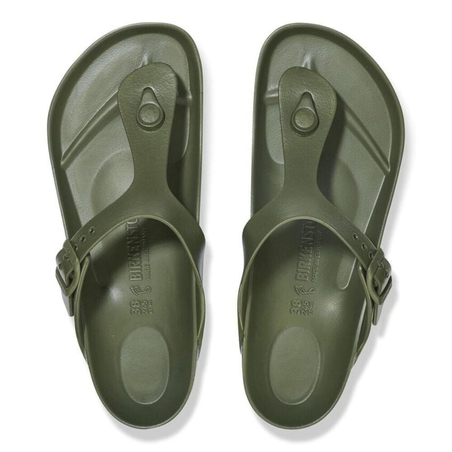Gizeh Eva Khaki Sandals